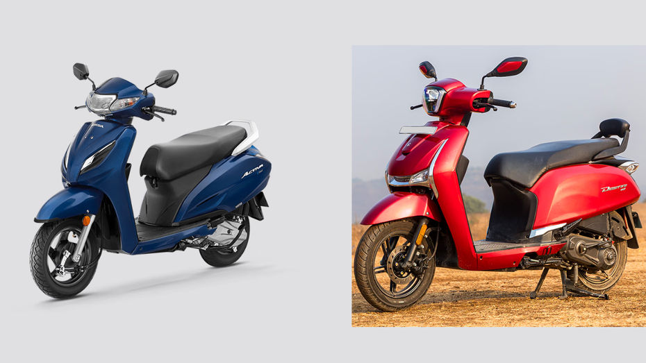 Honda Activa 110 vs Hero Destini 110 Honda Activa 110 vs Hero Destini 110