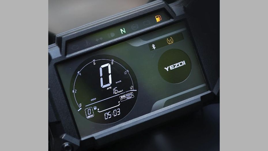 Yezdi Adventure Instrument Cluster