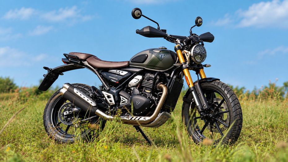 Triumph Scrambler 400 X New Colour