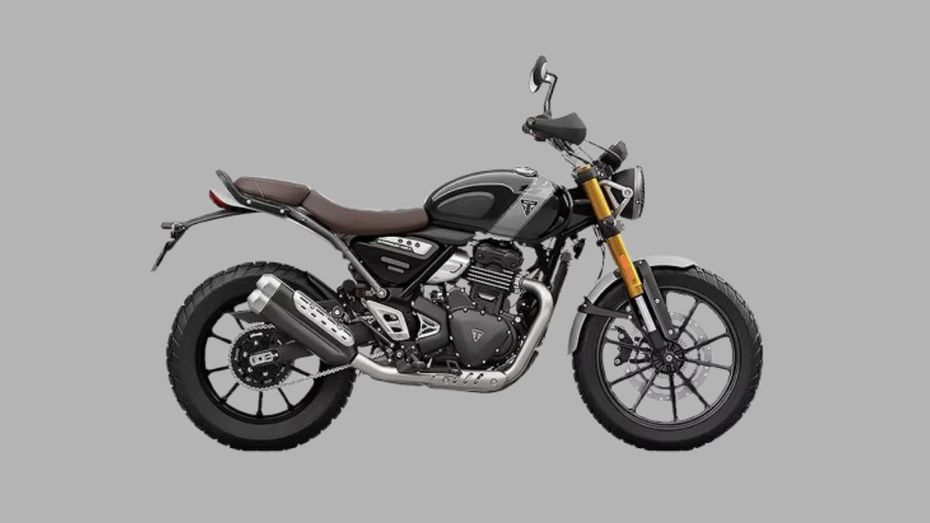Triumph Scrambler 400 X Phantom Black