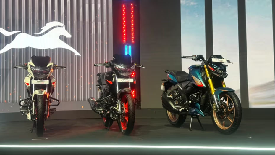 TVS bikes get new features TVS bikes get new features