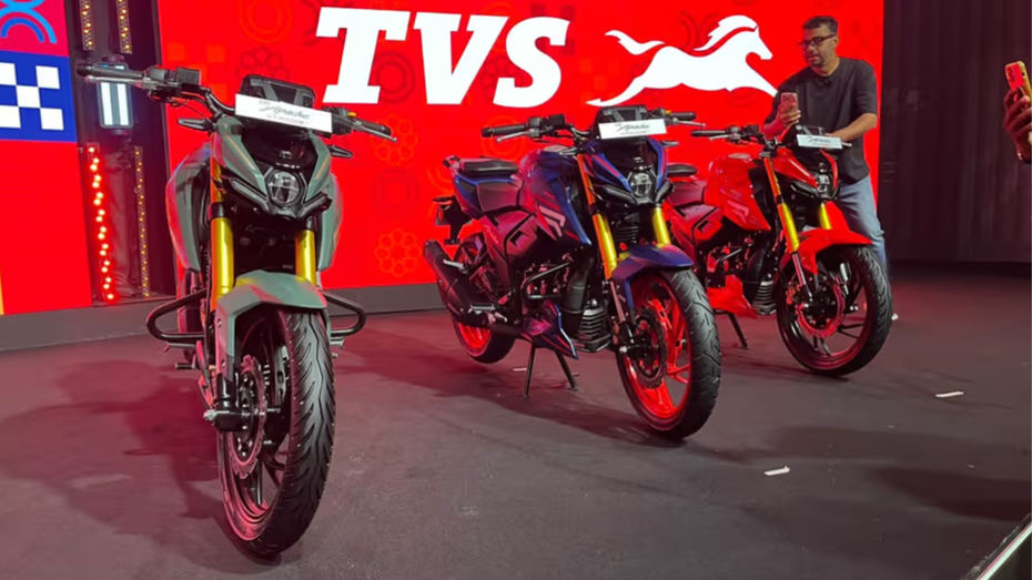 TVS bikes get new features TVS bikes get new features