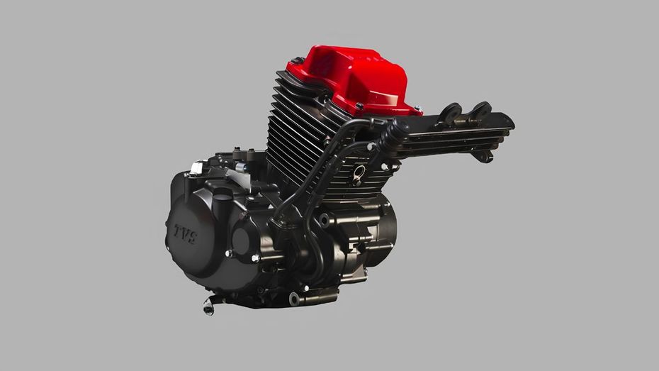 TVS Apache RTR 200 4V Top Model Engine