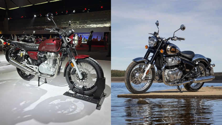 Honda CB 500 vs RE Classic 650 Honda CB 500 vs RE Classic 650