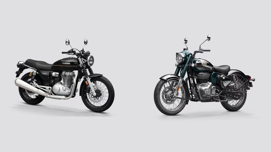 Honda CB 500 vs Royal Enfield Classic 350: Honda CB 500 vs Royal Enfield Classic 350: