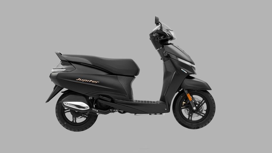 TVS Jupiter 110 Stardust Black