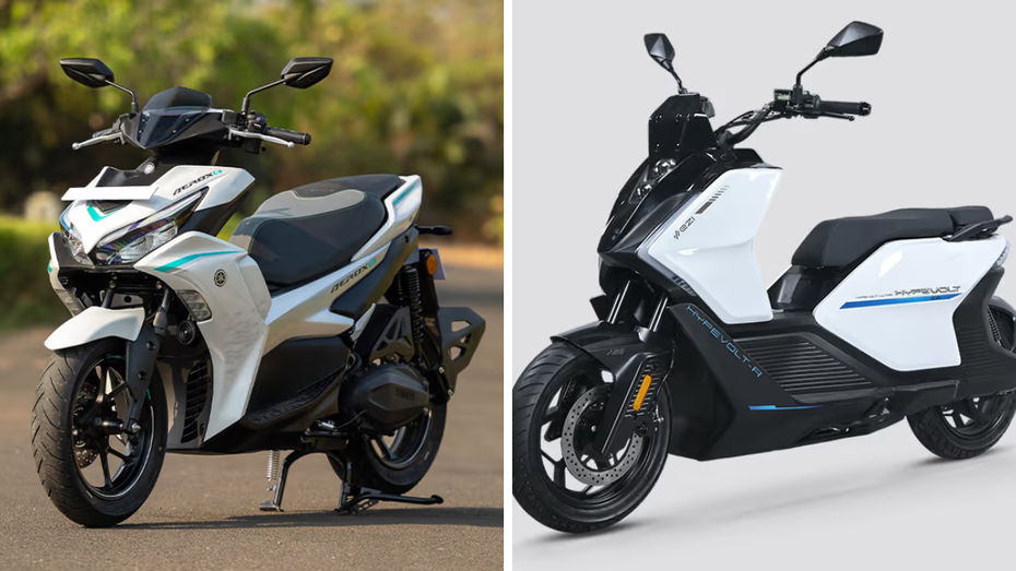 Yamaha Aerox E vs Keeway HypeVolt R Yamaha Aerox E vs Keeway HypeVolt R
