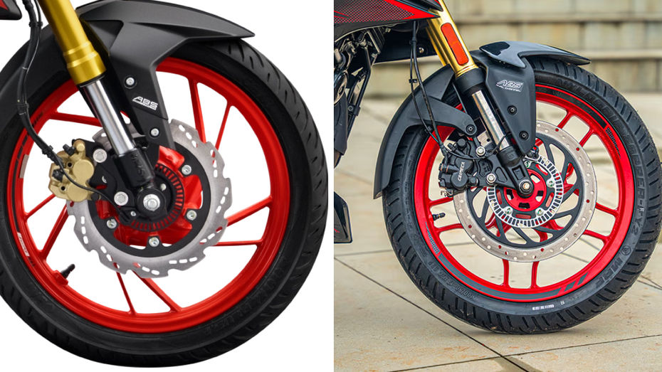 TVS Apache RTR 160 4V vs Bajaj Pulsar N160 Brakes