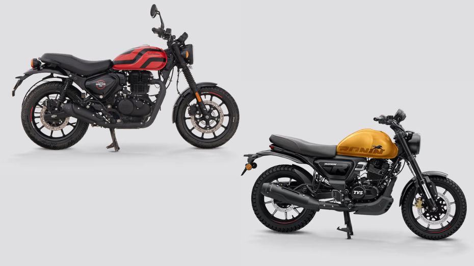 RE Hunter 350 vs TVS Ronin RE Hunter 350 vs TVS Ronin