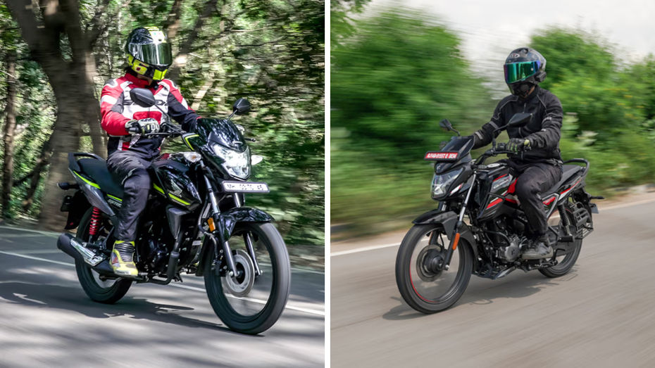 Honda SP125 vs Hero Glamour X 125 Honda SP125 vs Hero Glamour X 125