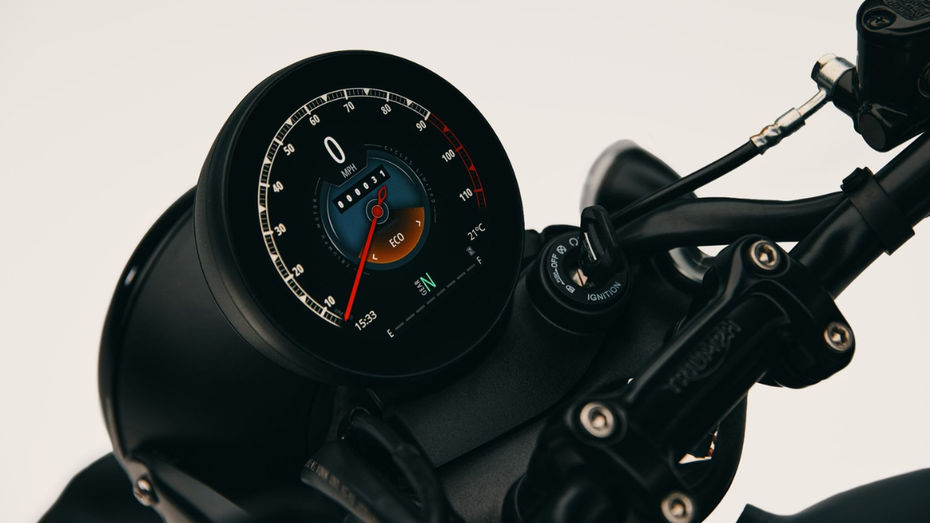 Triumph Bonneville Console