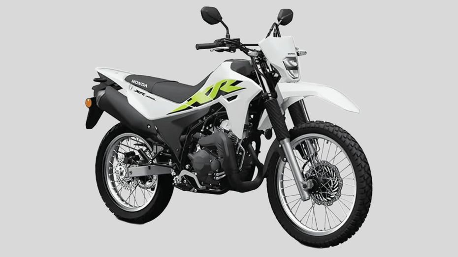 Honda XR300 L Shasta White