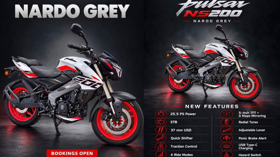 Updated Bajaj Pulsar NS200 Updated Bajaj Pulsar NS200