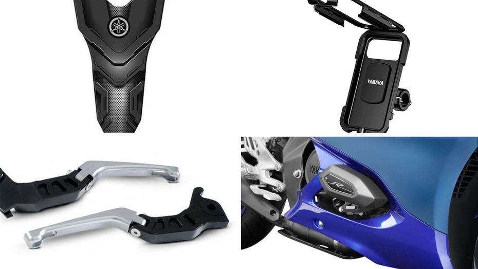 India-spec Yamaha R15 Accessories