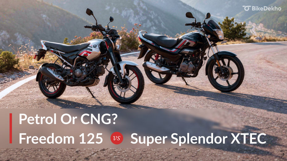 Bajaj Freedom 125, Hero Super Splendor XTEC