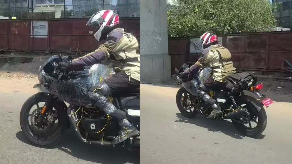 Royal Enfield Continental GT 750 Spy Shot