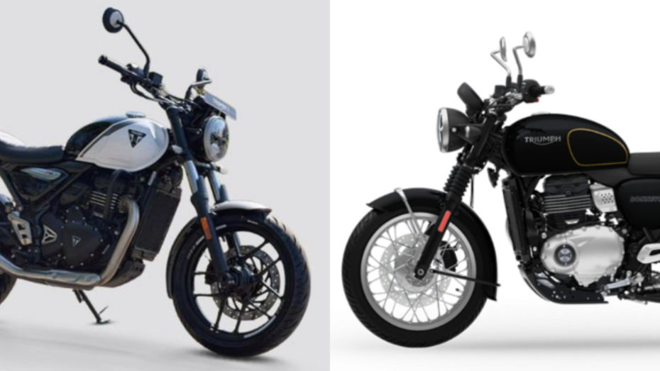 Triumph Bonneville T4 vs Speed T4