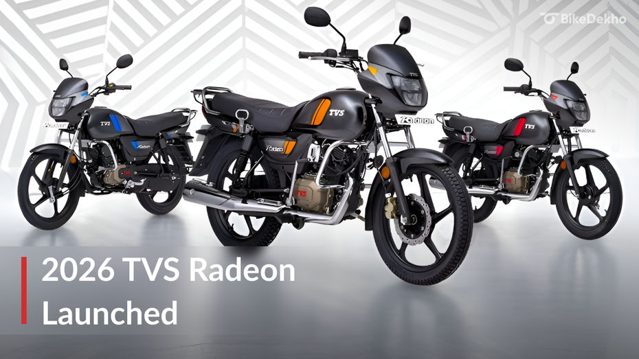 New TVS Radeon Launched New TVS Radeon Launched