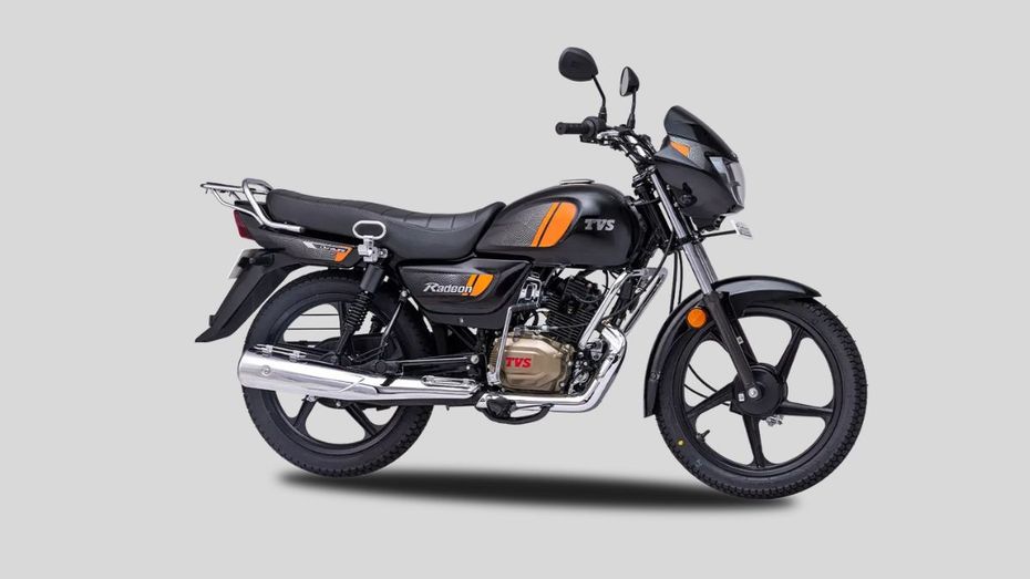TVS Radeon Black & Orange