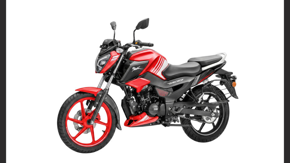 TVS Raider TFT DD Side Profile TVS Raider TFT DD Side Profile