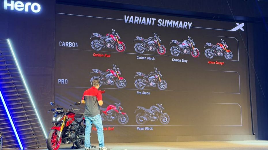 Hero Xtreme 160R Colours