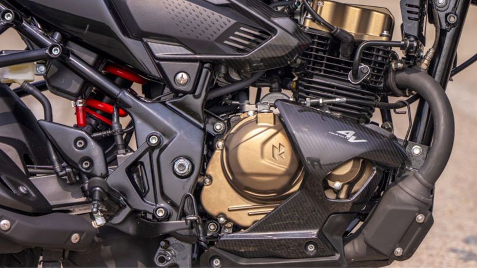 2026 Hero Xtreme 160R 4V Carbon Variant Engine