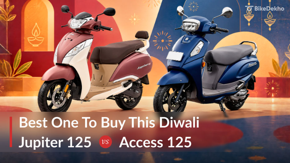 Suzuki Access 125 vs TVS Jupiter 125