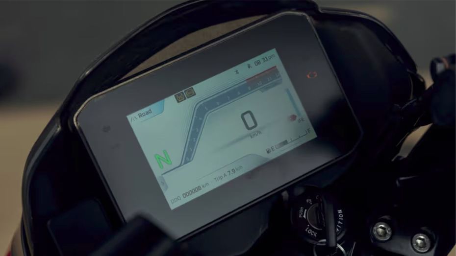 2026 Bajaj Pulsar NS200 TFT Display