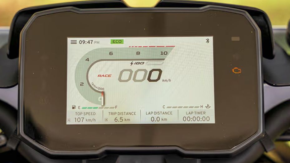 TVS Ntorq 150 TFT Console TVS Ntorq 150 TFT Console