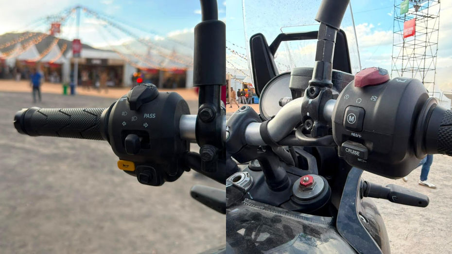 Royal Enfield Himalayan 750 switchgear Royal Enfield Himalayan 750 switchgear