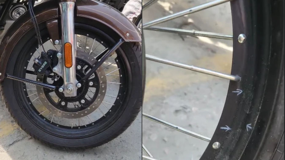 Royal Enfield Classic 350 To Get Tubeless Spoke Wheels Soon Royal Enfield Classic 350 To Get Tubeless Spoke Wheels Soon