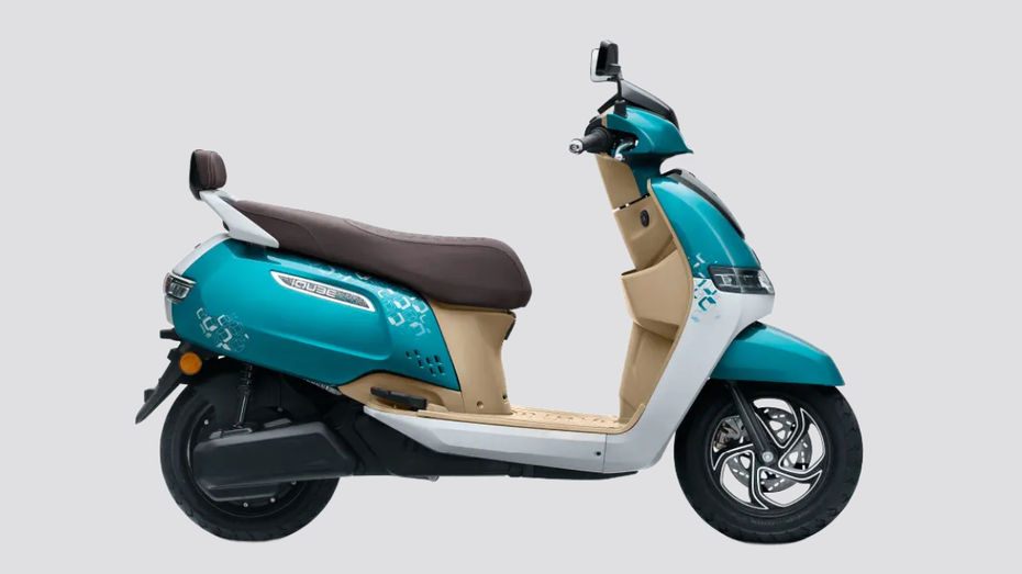 TVS iQube Side Profile TVS iQube Side Profile