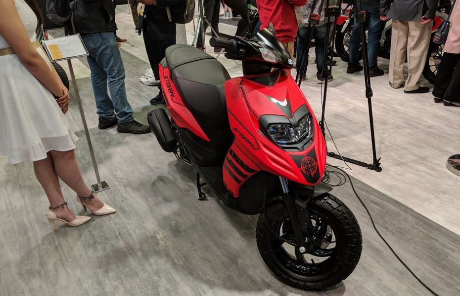Aprilai Storm 125 Auto Expo 2018 India