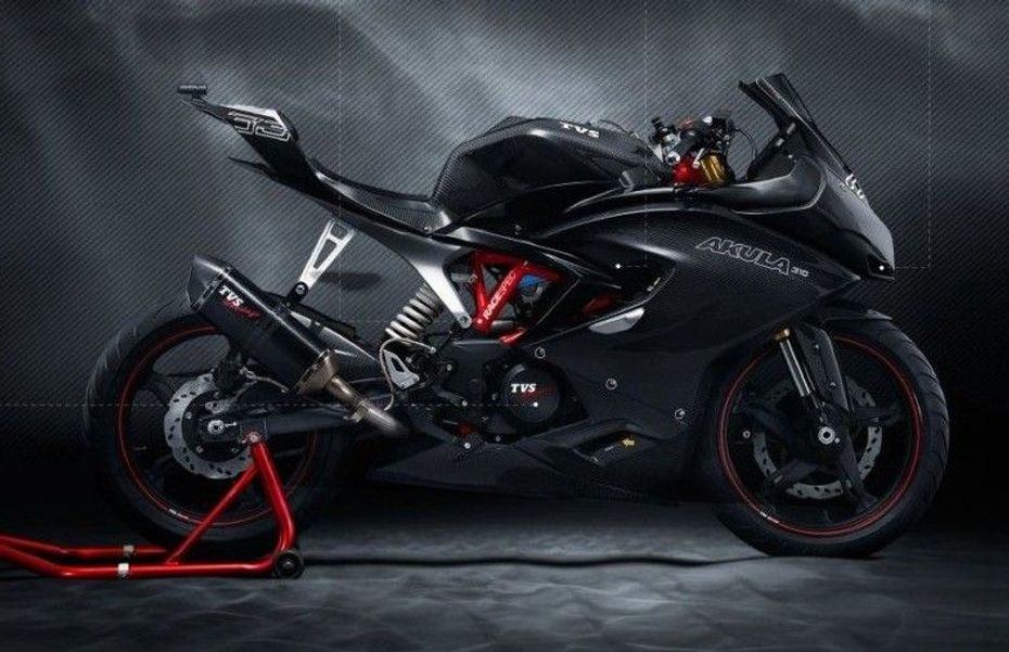 TVS Akula 310 Captured in video