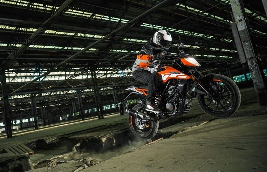 Updated KTM 390 Duke details