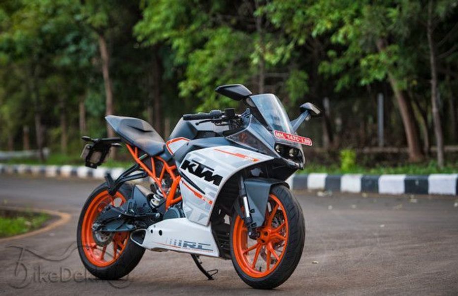 KTM 390 Duke and RC 390