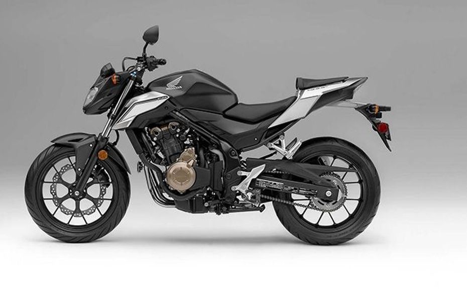Honda CB500F Side look Honda CB500F Side look