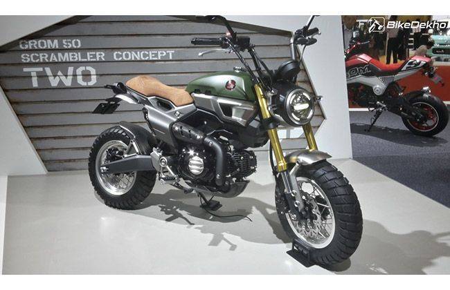 Honda Grom 50 Scrambler Concepts