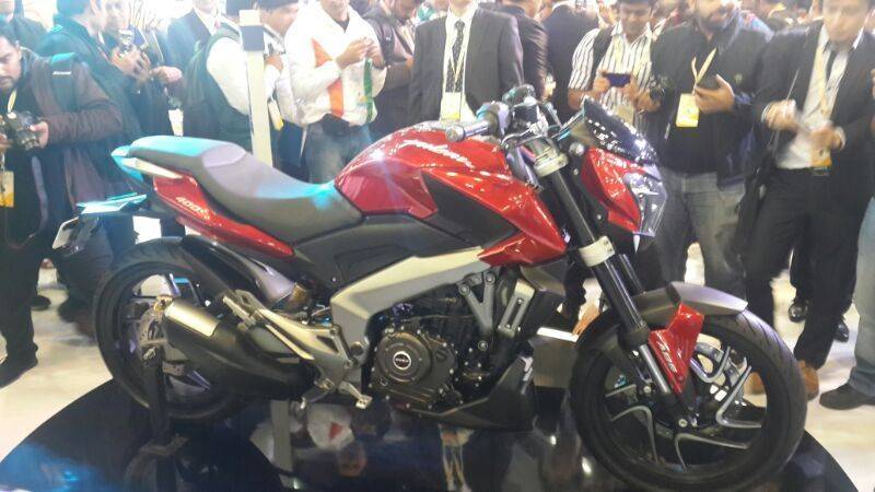 Bajaj Pulsar unveiled SS400 and CS400 at the Indian Auto Expo