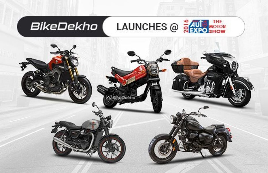 Two-Wheeler Launches at 2016 Auto Expo Two-Wheeler Launches at 2016 Auto Expo
