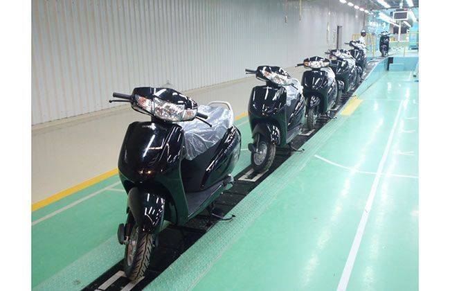 Honda Activa Roll out 3rd Factory