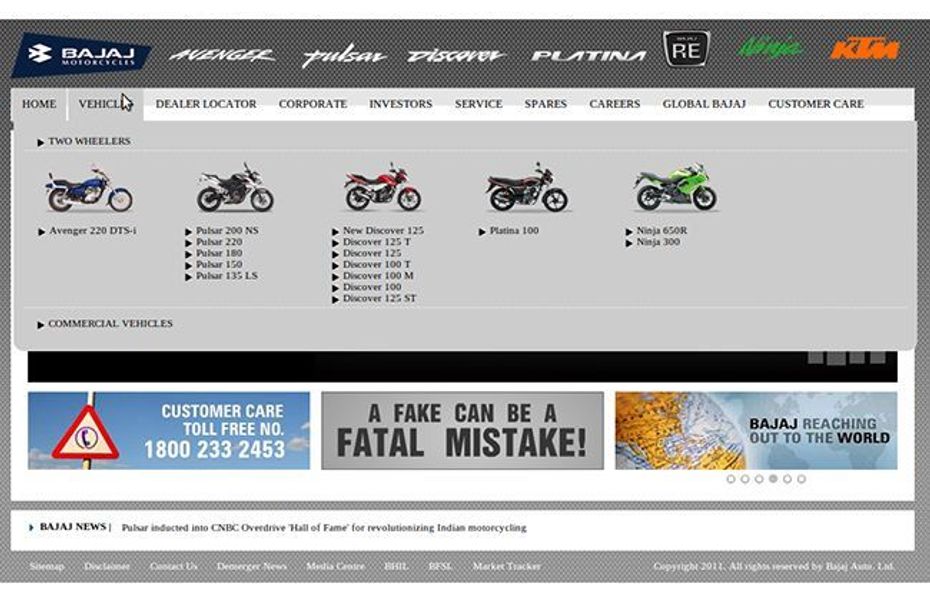 Bajaj Discover 125ST Bajaj Discover 125ST