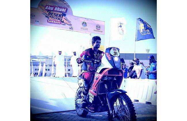 CS Santosh secures 10th Position in FIM Cross-Country Rallies World Championship