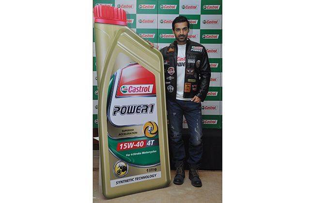 John Abraham Unveils The New Castrol Power 1's Gold Pack