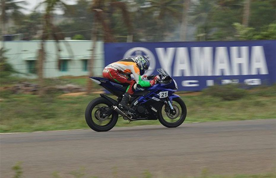 First round of the 2013 YZF-R15 One Make Race Championship concluded First round of the 2013 YZF-R15 One Make Race Championship concluded