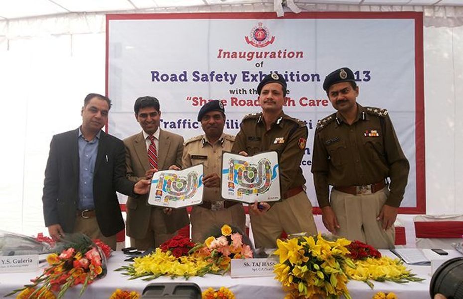 Honda and Delhi Traffic Police joins hands to promote Road-safety Honda and Delhi Traffic Police joins hands to promote Road-safety