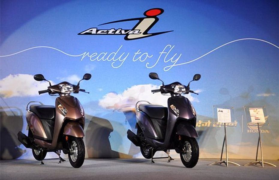 Honda launched Activa i Honda launched Activa i