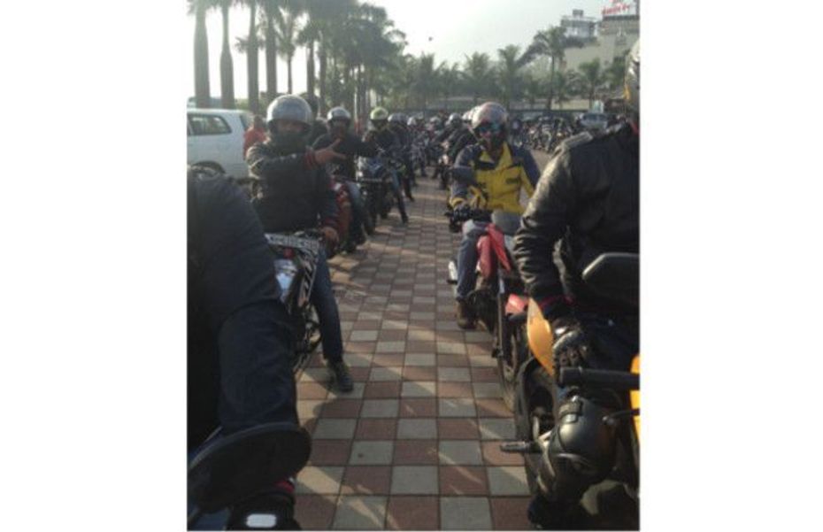 India Bike Week's Chai Pakoda Ride