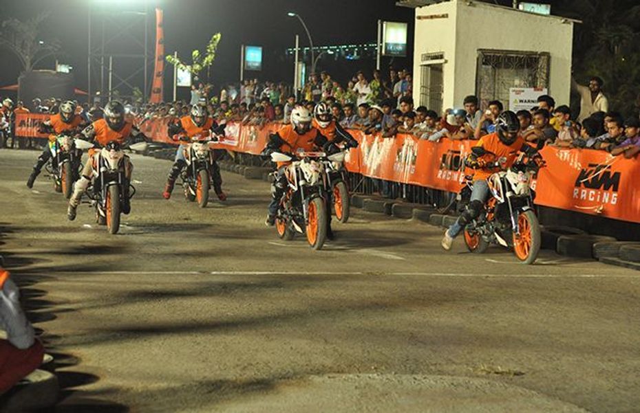 KTM Concluded fourth Orange Day in Mumbai KTM Concluded fourth Orange Day in Mumbai