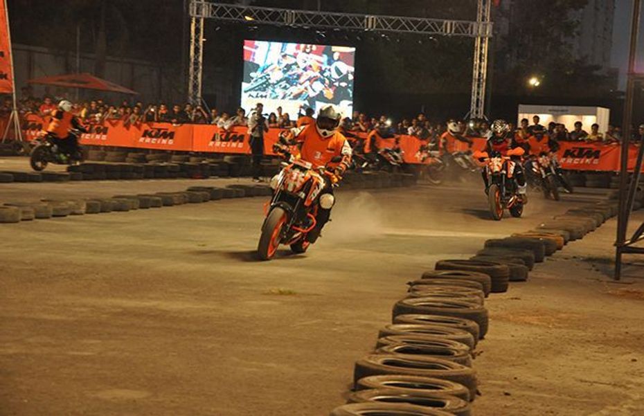 KTM Concluded fourth Orange Day in Mumbai KTM Concluded fourth Orange Day in Mumbai
